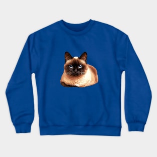 Siamese Cat Crewneck Sweatshirt